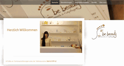 Desktop Screenshot of bebeauty-kristina.com